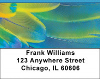 Feather Blues Address Labels | LBZNAT-25
