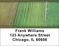 Fields Of Green Address Labels | LBZNAT-27