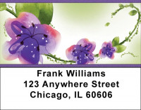 Morning Glory Address Labels | LBZNAT-31