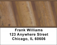 Bamboo Textures Address Labels | LBZNAT-35