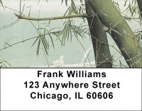 Through The Bamboo Address Labels | LBZNAT-37