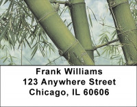Through The Bamboo Address Labels | LBZNAT-37