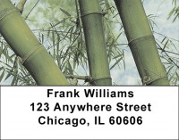 Through The Bamboo Address Labels | LBZNAT-37