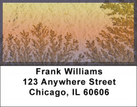 Fern Fossils Address Labels | LBZNAT-44