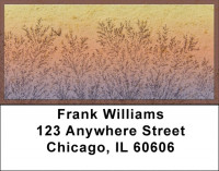 Fern Fossils Address Labels | LBZNAT-44
