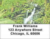 Tropical Falls Address Labels | LBZNAT-48