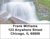 Tropical Falls Address Labels | LBZNAT-48
