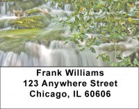 Tropical Falls Address Labels | LBZNAT-48