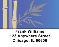 Bamboo Blues Address Labels | LBZNAT-55