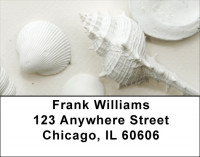 Perfectly White Shells Address Labels | LBZNAT-61