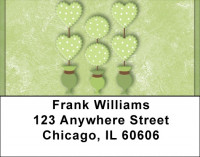 Topiary Tree Abstracts Address Labels | LBZNAT-66