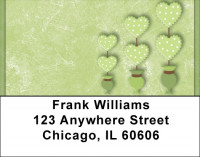 Topiary Tree Abstracts Address Labels | LBZNAT-66