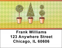 Topiary Trees Address Labels | LBZNAT-67