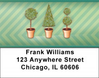 Topiary Trees Address Labels | LBZNAT-67