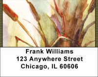 Cattail Watercolors Address Labels | LBZNAT-68