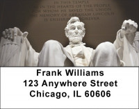 Civil War Monuments Address Labels | LBZPAT-25