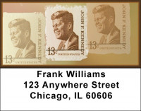 JFK Remembered Address Labels | LBZPAT-35