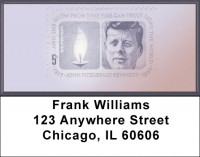 JFK Remembered Address Labels | LBZPAT-35