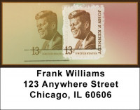 JFK Remembered Address Labels | LBZPAT-35