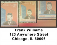 JFK Remembered Address Labels | LBZPAT-35