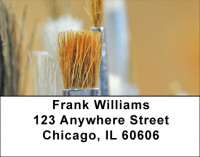 The Brushes Of Masters Address Labels | LBZPRO-06