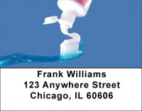 Clean Mouth In Green Address Labels | LBZPRO-08