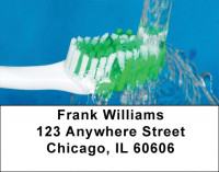Clean Mouth In Green Address Labels | LBZPRO-08