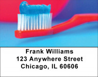 Clean Mouth In Red Address Labels | LBZPRO-10