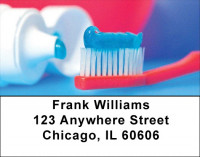 Clean Mouth In Red Address Labels | LBZPRO-10