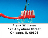 Clean Mouth In Red Address Labels | LBZPRO-10