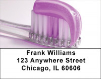 Brush Your Teeth Address Labels | LBZPRO-11