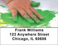 Young Hands Address Labels | LBZPRO-23