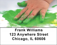 Young Hands Address Labels | LBZPRO-23