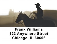 Dusty Cowboys Address Labels | LBZPRO-27