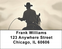 Dusty Cowboys Address Labels | LBZPRO-27