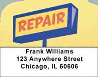 Mechanics - #2 Address Labels | LBZPRO-34