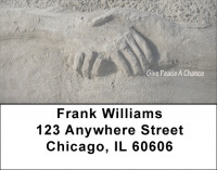 Give Peace A Chance Address Labels | LBZPRO-36