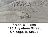 Give Peace A Chance Address Labels | LBZPRO-36