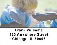Young Hunters Address Labels | LBZPRO-39