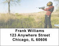 Young Hunters Address Labels | LBZPRO-39