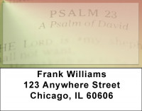 Bible Verses Address Labels | LBZREL-15