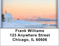 Church And Steeples Address Labels | LBZREL-16