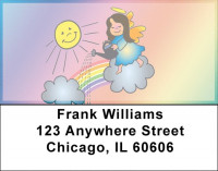 Christian - Rainbow Angels Address Labels | LBZREL-22