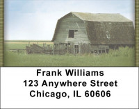 Barns on the Prairie Address Labels | LBZSCE-05