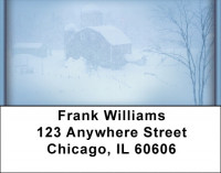 Winter on the Prairie Address Labels | LBZSCE-07