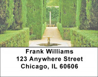 Dreamy Topiary Gardens Address Labels | LBZSCE-12