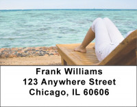 Beach Scenery Address Labels | LBZSCE-19