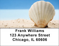 Beach Stripes Address Labels | LBZSCE-25