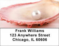 Pearly Shells Address Labels | LBZSCE-28
