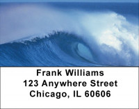 Big Waves Address Labels | LBZSCE-39